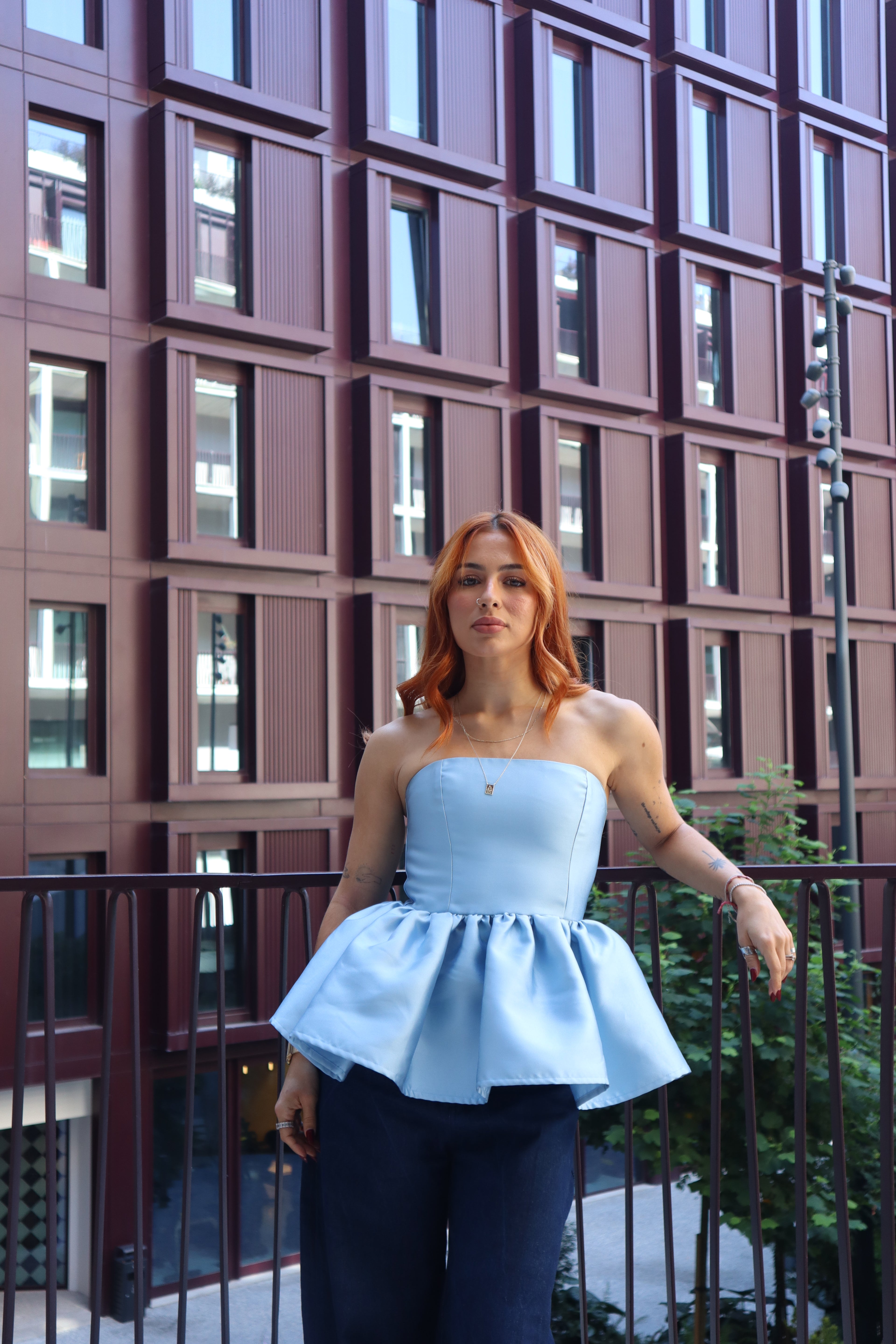 Ophélia Peplum top